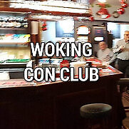 <BOLD>OPENING HOURS<BOLD>. Woking con club 2 logo NEW